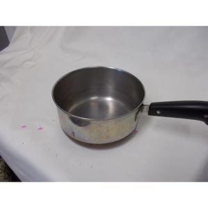 Vintage Revere Ware 1801 Copper Clad Bottom Stainless Steel Saucepan Bakelite