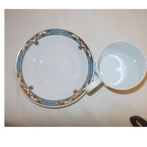 Hutschenreuther January Themen des Monats Espresso Cup Saucer Set Penguins image 2