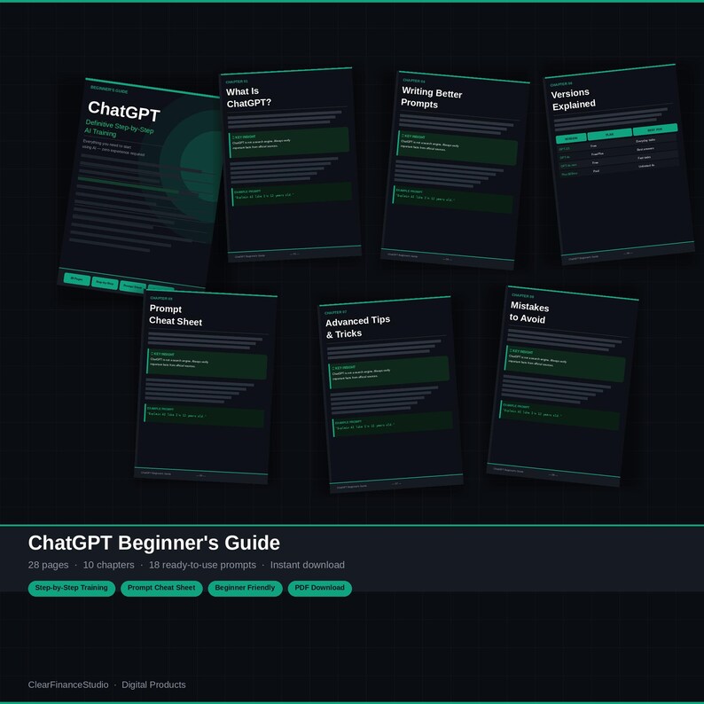 Chatgpt Beginner's Guide | Definitive Step-by-step AI Training | AI ...