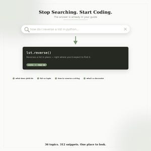 Guía rápida de Python: La guía completa / PDF imprimible de 38 páginas / Referencia de programación para principiantes y profesionales + Algoritmos / Descarga instantánea imagen 3