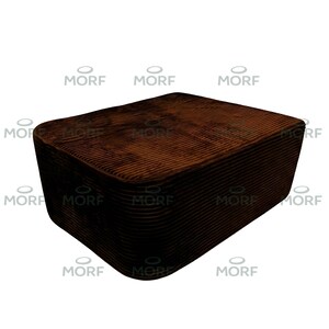 Modulares Cord-Bodensofa, Low-Profile-Schnittcouch, Lesewinkel-Sitzecke Bild 7