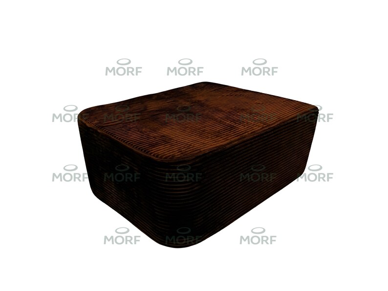 Modulares Cord-Bodensofa, Low-Profile-Schnittcouch, Lesewinkel-Sitzecke Bild 7