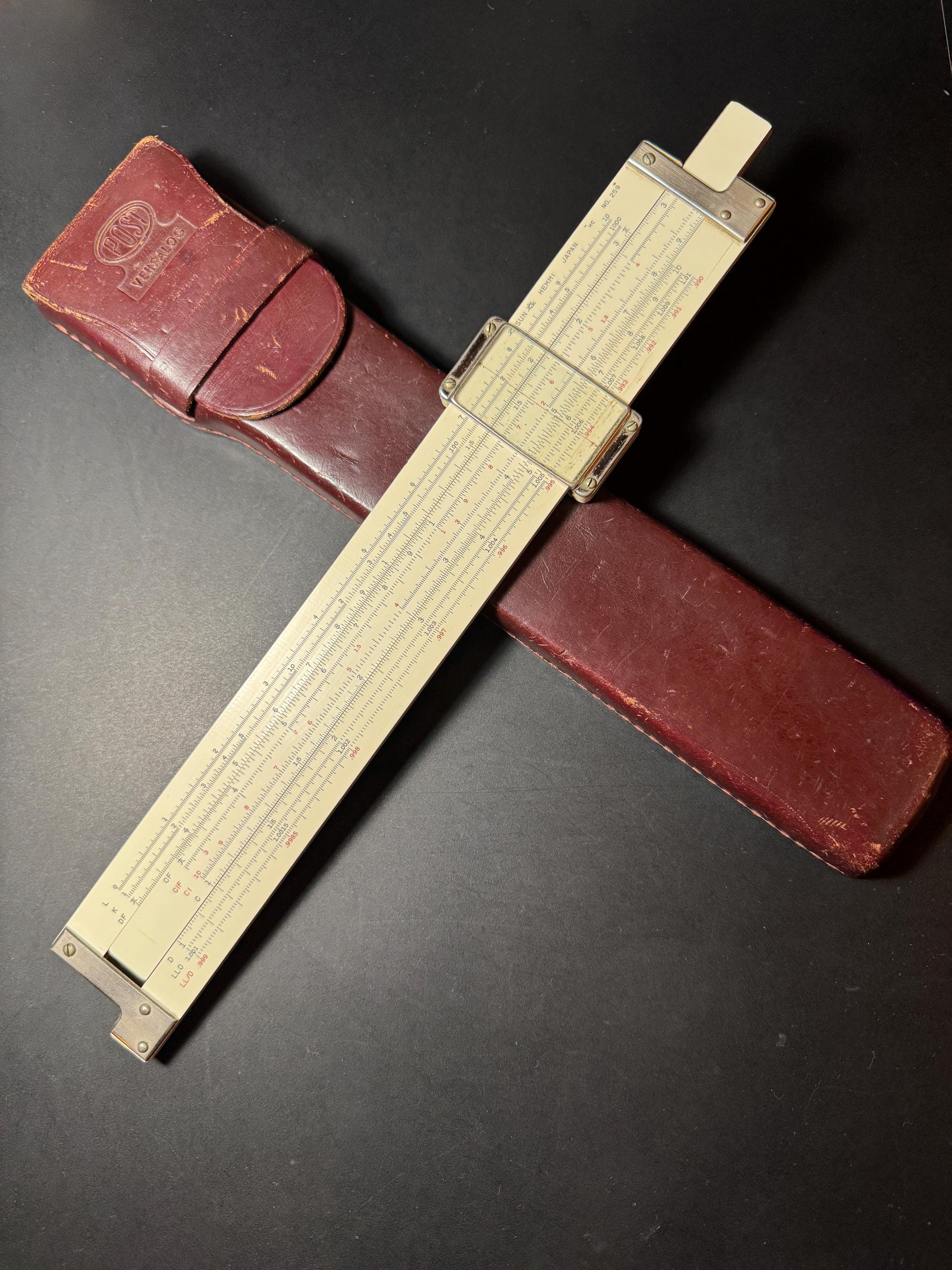 Bamboo Slide Rule - Etsy