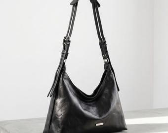 Women’s Large Capacity Tote Bag, Leather Shoulder Purse, Casual Crossbody Handbag, Everyday Work Shopping Bag