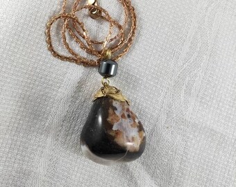 Sardonyx agate Striped banded Trianglular agate pendant supply