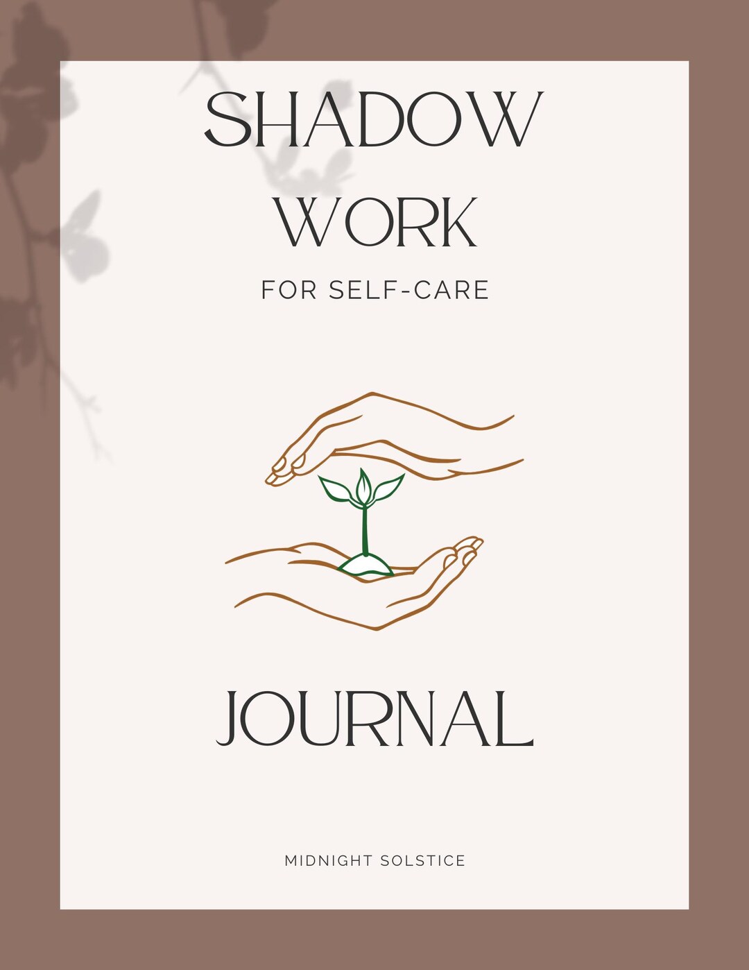 Shadowbook Shadow Work Journal Printable | Shadowbook Healing Workbook | Spiritual ...