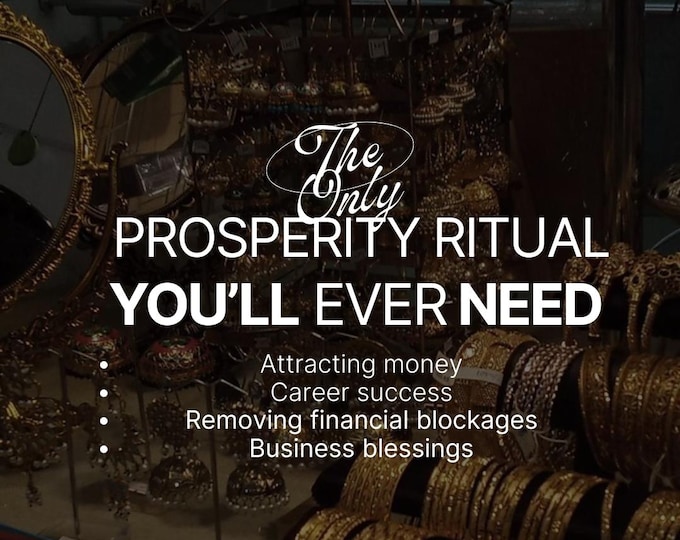 Featured listing image: Money Manifestation Ritual Printable | Abundance Candle Spell | Prosperity & Career Magic | Instant Download