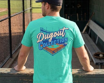 Dugout Collection Signature Tee | Baseball Lifestyle T-Shirt | 7th Inning Style Shirt | D.O.C. Graphic Tee
