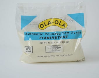 Ola Ola Autentico Igname Pelato (Iyan) 5-10 libbre