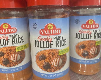 Valido Smokey Party Jollof Rice Seasoning (confezione da 2) 22oz