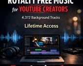 Royalty Free Music Bundle 4,372 YouTube Background Tracks for Social Media Creators