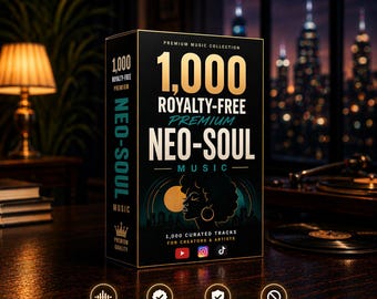 Royalty Free Neo Soul Music for Creators & Artists YouTube Instagram TikTok Lifetime Access