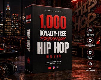 Royalty Free Hip Hop Music for Creators Artists YouTube Instagram TikTok