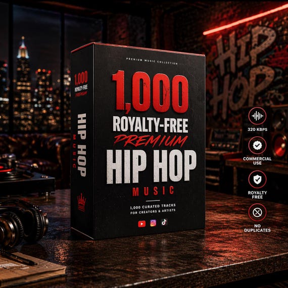 Royalty Free Hip Hop Music for Creators Artists YouTube Instagram TikTok