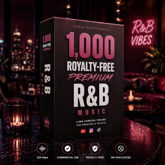 Royalty Free Soul RnB Music for Creators & Artists YouTube Instagram TikTok