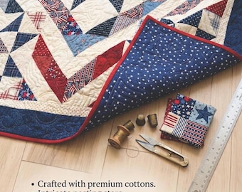 Handmade Americana Star Quilt