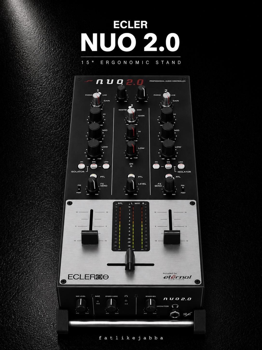 Ecler Nuo 2.0 Stand | DJ Mixer Holder | Ergonomic Desktop Riser