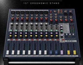 Soundcraft EFX8 Stand | Premium Blender Riser | Recording Studio Gear | Ergonomic desk setup