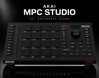 Akai MPC Studio Stand | MPC Controller Holder | Ergonomic Desktop Riser | Beatmaker Setup | Studio desk