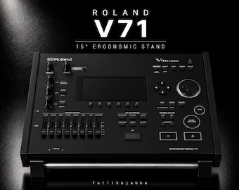 Roland V-71 Stand | Video Switcher Holder | Ergonomic Desktop Riser | Live Production Setup | Streaming Desk