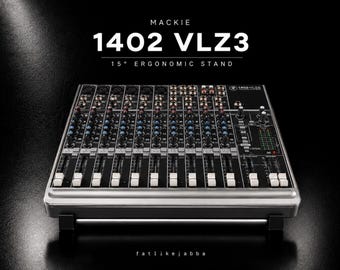 Mackie 1402-VLZ3 Stand | Blender Holder | Ergonomic Desktop Riser | Analog Mixing Console