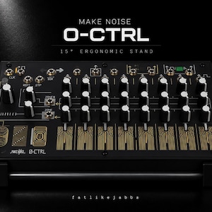 Make Noise 0-CTRL-stativ | Sequencerhållare | Ergonomisk skrivbordsförhöjare | Musikproduktionssetup