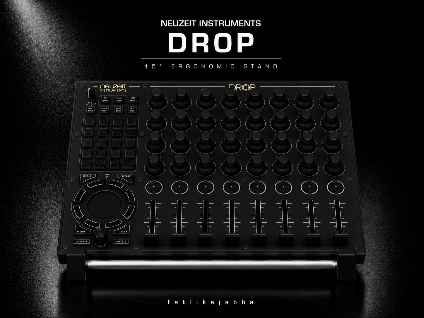 Neuzeit Instruments DROP Stand | MIDI Controller Holder | Ergonomic Desktop Riser | Performance controllers