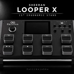 Sheeran Looper X Stand | Loop Station Holder | Ergonomic Desktop Riser | Live loop performance
