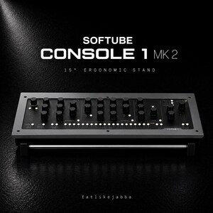 Softube Console 1 MK2 Premium Desktop Stand for Producers | Ergonomic Riser Holder Rack