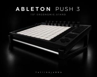 Ableton Push 3 Stand – Ergonomic Desktop Stand – Music Production Controller Stand – Clean Studio Setup – Producer Workflow