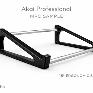 Akai MPC Sample Stand | Minimalist Studio Setup | Ergonomic Sampler Stand | Beatmaker Setup | Music Gear