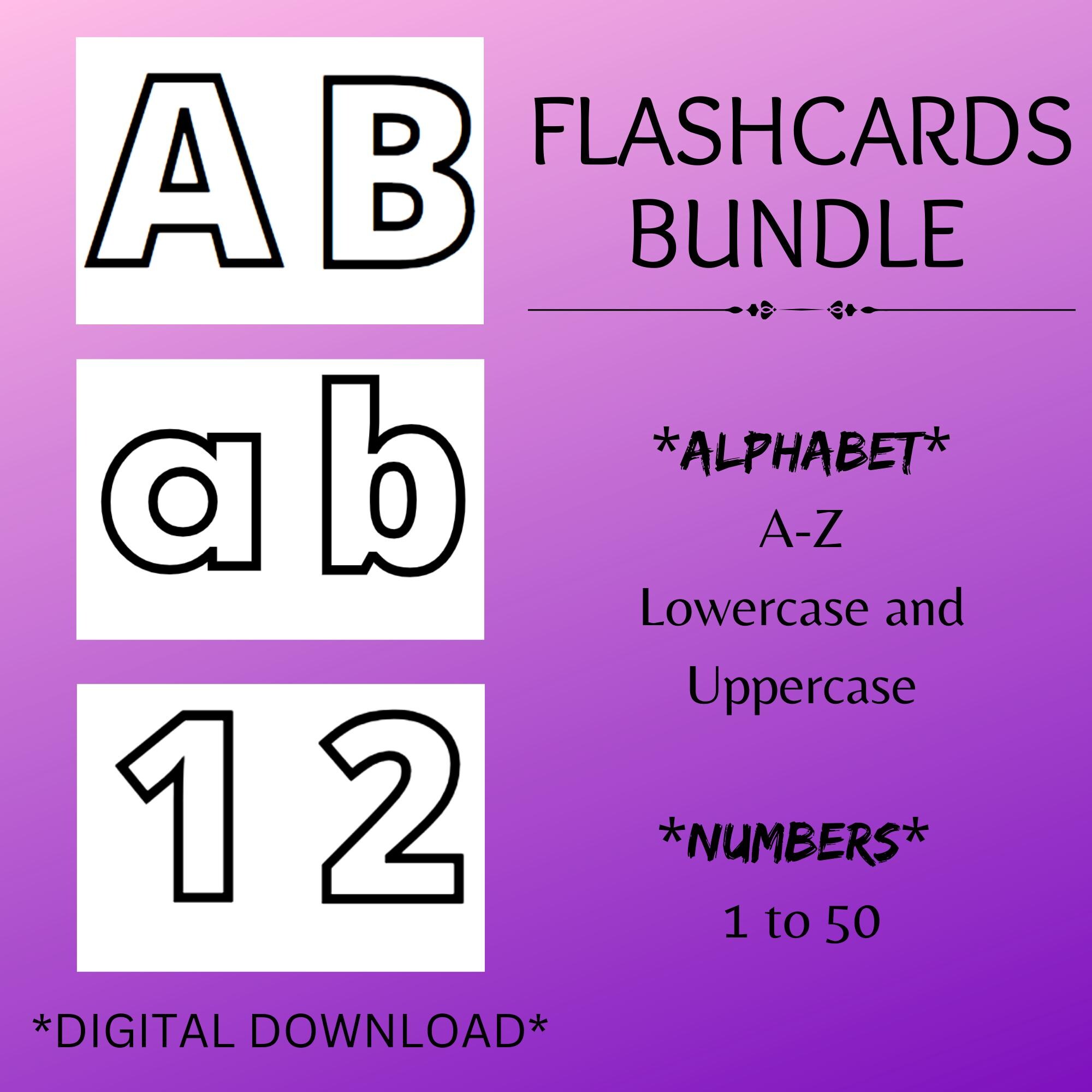 Abc Printable Numbers Printable ABC Alphabet Printable Numbers 1 to 50 Colouring Sheets for ...