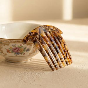 Pince à cheveux torsadée, épingles à cheveux pour tout type de cheveux, fourchette pour cheveux épais, pince à cheveux barrette française, accessoires pour cheveux en écaille de tortue