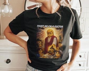 Trump As Jesus Political Satire Shirt