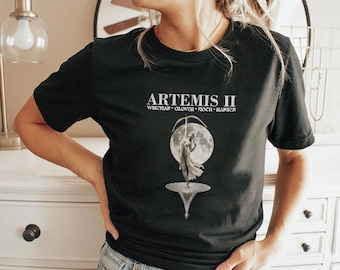 Artemis II Mission  Moon Mission Rocket Launch Space Program 2026 Lunar Flight T Shirt