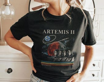 Artemis 2 Around The Moon T Shirt