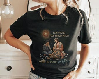 I Am Piecing Your Broken Pieces Into A New Pattern Png