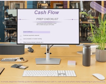 Cash Flow Prep Checklist | Small Business Financial Clarity Tool (PDF)