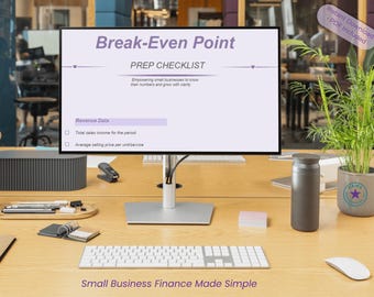 Break Even Point Prep Checklist