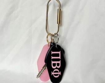 Sorority griechischer Buchstabe Schlüsselanhänger, griechisches Leben, Geschenk, Big Little