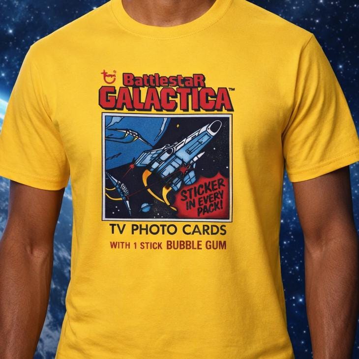 Battlestar Galactica Cards - Etsy