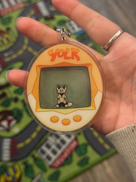Custom OC Tamagotchi Shaker Charm - Etsy
