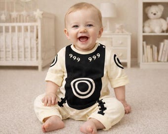 Kombinezon Baby Mystic Ninja Warrior, strój cosplay inspirowany anime, kombinezon dla niemowląt