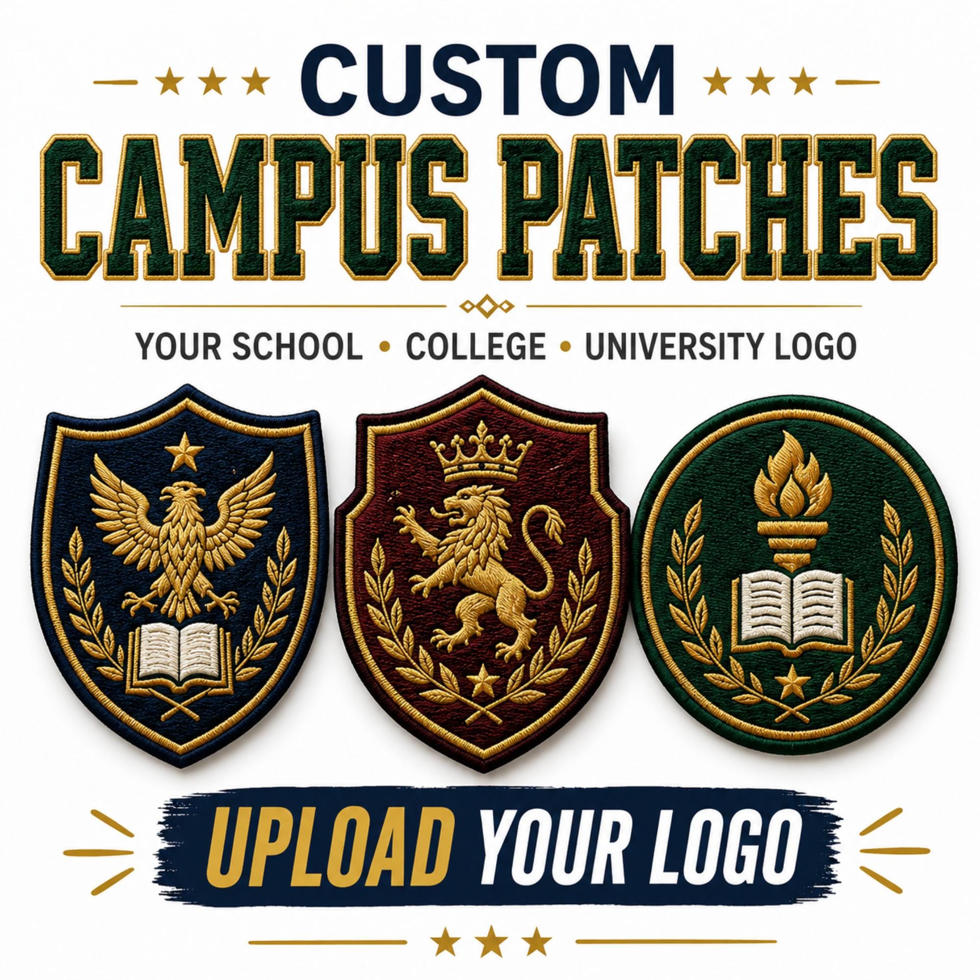 University Blazer Badges - Etsy