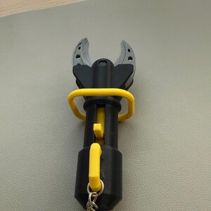 Mini Jaws of Life Firefighter Keychain Tool | 3D Printed Fire Department Gift, Turnout Gear Accessory, First Responder EDC Multi-Tool Gift