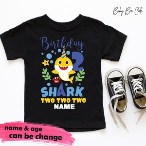 Matching Birthday Family Shirts Birthday Shark Baby Shark Etsy Matching Birthday Family Shirts Birthday Shark Baby Shark Etsy