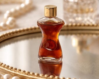Vintage Schiaparelli Mini Perfume Bottle Torso Figurine Made in France