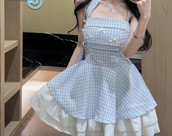 Halter Mini Dress | Casual Ruched Backless Fit | Party Wear | Coquette Aesthetic Style