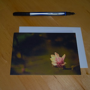 Magnolia Notecard, carte de Magnolia, arbre de Magnolia, carte de sympathie, Flower Bud Card, papeterie de Magnolia, veux-tu être Ma demoiselle d’honneur carte