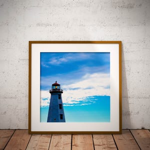 PEI Leuchtturm Druck, Platz Wand Kunst, North Punktlicht, Prinz Eduard Insel-Leuchtturm, Strand Haus Kunst, Meer Wohnkultur kostenloser Versand